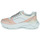 Cipők Női Rövid szárú edzőcipők Guess MAGS Fehér / Rózsaszín