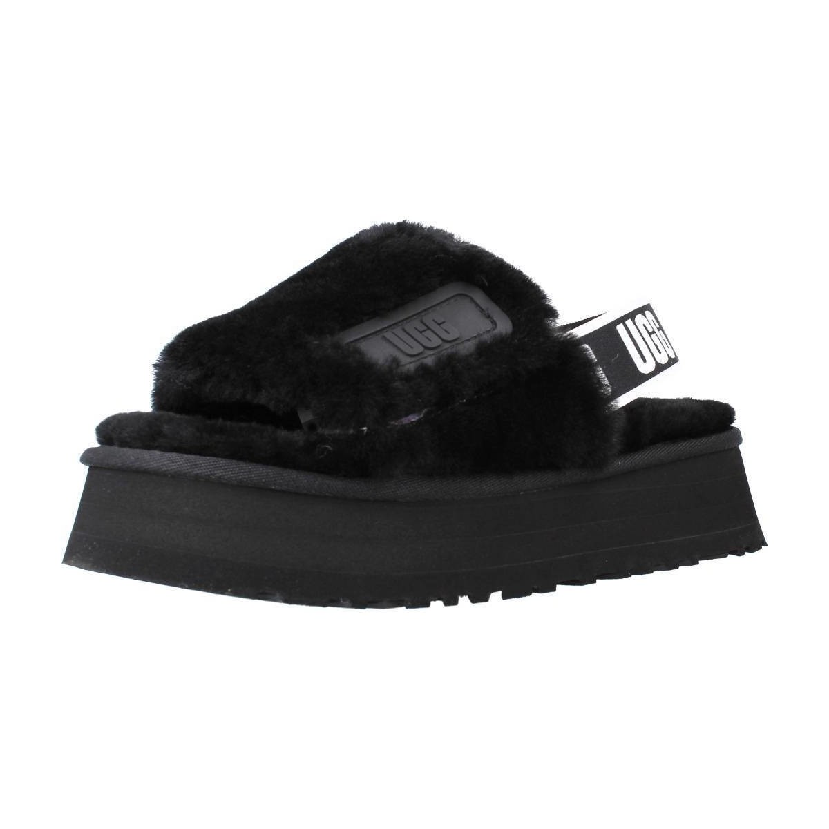 Cipők Női Mamuszok UGG W DISCO SLIDE Fekete 