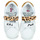 Cipők Lány Rövid szárú edzőcipők Bons baisers de Paname MINI EDITH GRL PWR Fehér / Leopárd