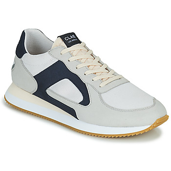 Cipők Rövid szárú edzőcipők Clae EDSON Fehér / Kék