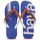 Cipők Lábujjközös papucsok Havaianas TOP LOGOMANIA MID TECH Kék / Narancssárga