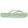 Cipők Női Lábujjközös papucsok Havaianas SLIM GLITTER FLOURISH Zöld