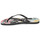 Cipők Női Lábujjközös papucsok Havaianas SLIM FLORAL BASIC Fekete  / Kék / Rózsaszín