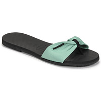 Cipők Női Lábujjközös papucsok Havaianas YOU ST TROPEZ BASIC Fekete  / Zöld