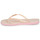 Cipők Női Lábujjközös papucsok Havaianas SLIM GLITTER FLOURISH Rózsaszín