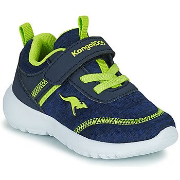 Cipők Fiú Rövid szárú edzőcipők Kangaroos KY-Chummy EV Kék / Zöld