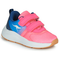 Cipők Lány Rövid szárú edzőcipők Kangaroos KB-Agil V Rózsaszín / Kék