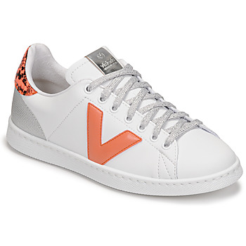 Cipők Női Rövid szárú edzőcipők Victoria 1125282NARANJA Fehér / Narancssárga