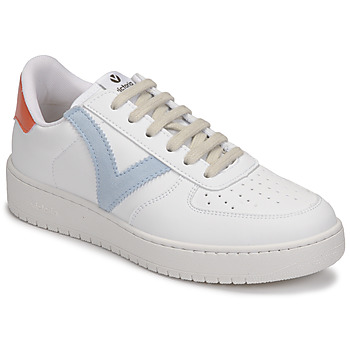 Cipők Női Rövid szárú edzőcipők Victoria 1258201CELESTE Fehér / Kék / Narancssárga