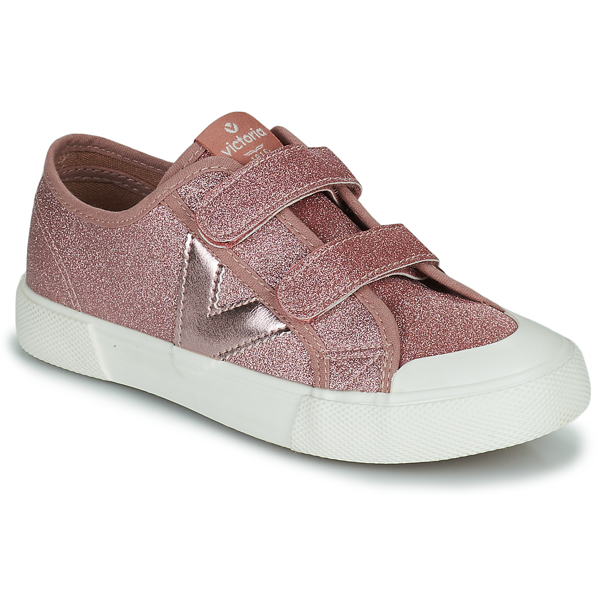 Cipők Lány Rövid szárú edzőcipők Victoria 1065173NUDE=1066173NUDE Rózsaszín