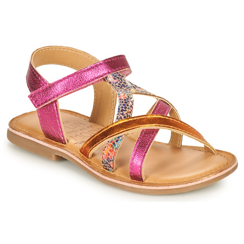 Cipők Lány Szandálok / Saruk Mod'8 CANISSA Rózsaszín / Narancssárga