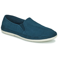 Cipők Férfi Gyékény talpú cipők Bamba By Victoria 520004MARINO Kék