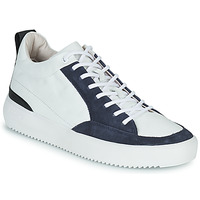 Cipők Férfi Magas szárú edzőcipők Blackstone XG90 Fehér / Tengerész