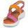 Cipők Női Szandálok / Saruk Geox D SPHERICA EC5 E Rózsaszín / Narancssárga