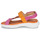Cipők Női Szandálok / Saruk Geox D SPHERICA EC5 E Rózsaszín / Narancssárga