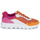 Cipők Női Rövid szárú edzőcipők Geox D SPHERICA D Rózsaszín / Narancssárga