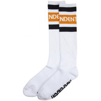Fehérnemű Férfi Zoknik Independent B/c groundwork tall socks Fehér