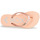 Cipők Lány Lábujjközös papucsok Roxy RG VIVA SPARKLE Rózsaszín