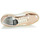 Cipők Női Rövid szárú edzőcipők Meline IG-142 Fehér / Rózsaszín / Arany