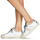 Cipők Női Rövid szárú edzőcipők Meline NKC166 Fehér / Bézs / Arany
