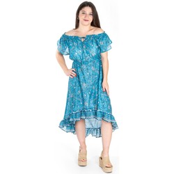 Ruhák Női Rövid ruhák Isla Bonita By Sigris Ruha Kék