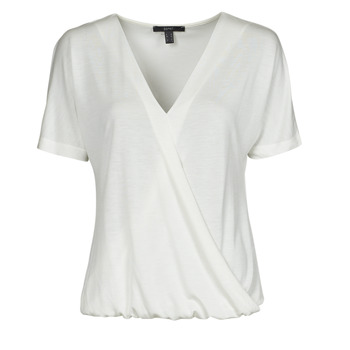Ruhák Női Rövid ujjú pólók Esprit CLT wrap tshirt Fehér