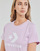 Ruhák Női Rövid ujjú pólók Converse Star Chevron Center Front Tee Halvány / Ametiszt