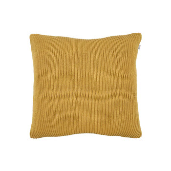Otthon Párnák Present Time Knitted Mustár sárga
