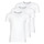 Ruhák Rövid ujjú pólók Polo Ralph Lauren CREW NECK X3 Fehér