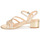 Cipők Női Szandálok / Saruk Cosmo Paris ZEDI-GLIT Platina