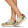 Cipők Női Rövid szárú edzőcipők HOFF MADRID Bézs / Citromsárga / Piros