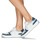 Cipők Női Rövid szárú edzőcipők Philippe Morvan KERIX Fehér / Kék