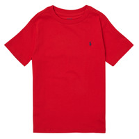 Ruhák Fiú Rövid ujjú pólók Polo Ralph Lauren NOUVILE Piros