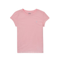 Ruhák Lány Rövid ujjú pólók Polo Ralph Lauren ZAROMA Rózsaszín