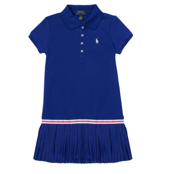 Ruhák Lány Rövid ruhák Polo Ralph Lauren PLIOTA Kék
