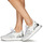 Cipők Női Rövid szárú edzőcipők Café Noir C1DL9110 Fehér / Ezüst