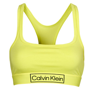 Fehérnemű Női Sport melltartók Calvin Klein Jeans BRALETTE Citromsárga