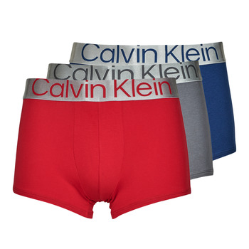 Fehérnemű Férfi Boxerek Calvin Klein Jeans TRUNK X3 Kék / Szürke / Piros