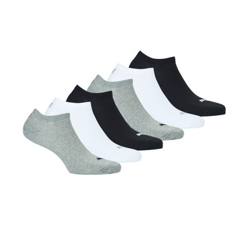 Fehérnemű Socks Puma PUMA SNEAKER X6 Fekete  / Szürke / Fehér