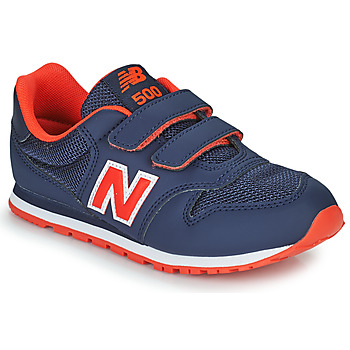 Cipők Fiú Rövid szárú edzőcipők New Balance 500 Kék / Piros