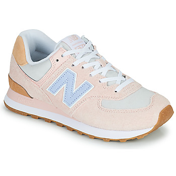 Cipők Női Rövid szárú edzőcipők New Balance 574 Rózsaszín / Kék