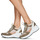 Cipők Női Rövid szárú edzőcipők NeroGiardini E217981D-501 Barna / Rózsaszín