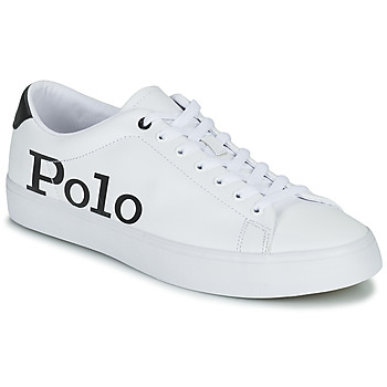 Cipők Férfi Rövid szárú edzőcipők Polo Ralph Lauren LONGWOOD-SNEAKERS-LOW TOP LACE Fehér