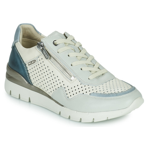 Cipők Női Rövid szárú edzőcipők Pikolinos CANTABRIA W4R Fehér / Kék