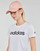 Ruhák Női Rövid ujjú pólók Adidas Sportswear LIN T-SHIRT Fehér / Fekete 