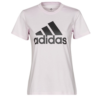 Ruhák Női Rövid ujjú pólók adidas Performance BL T-SHIRT Szinte / Rózsaszín / Fekete