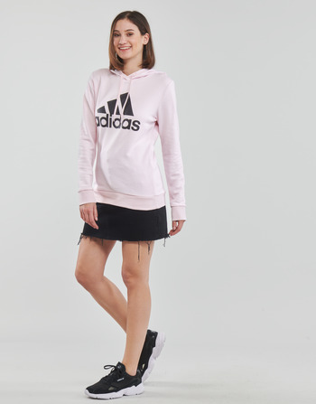 Adidas Sportswear BL FT HOODED SWEAT Szinte / Rózsaszín / Fekete