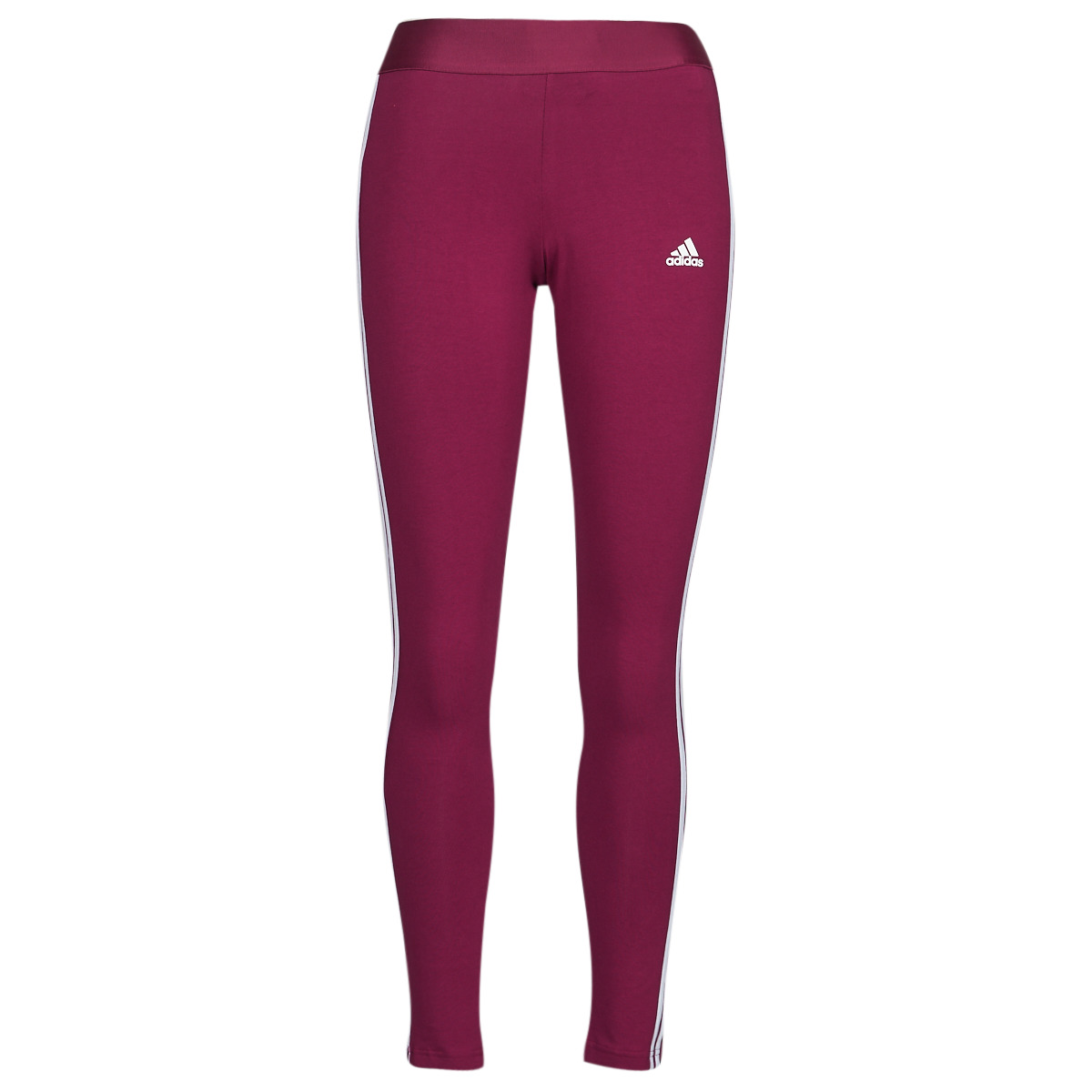 Ruhák Női Legging-ek Adidas Sportswear 3 Stripes Leggings Örökség / Burgundi  / Fehér