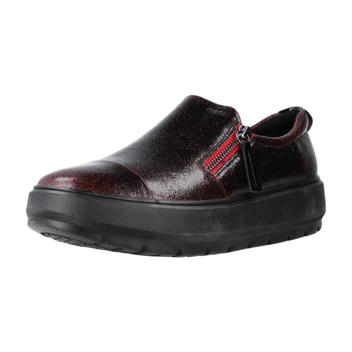 Cipők Női Oxford cipők & Bokacipők Geox D KAULA Piros