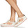 Cipők Női Rövid szárú edzőcipők Dorking ALGAS Bézs / Piros